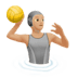 🤽🏼 person playing water polo: medium-light skin tone display on Apple